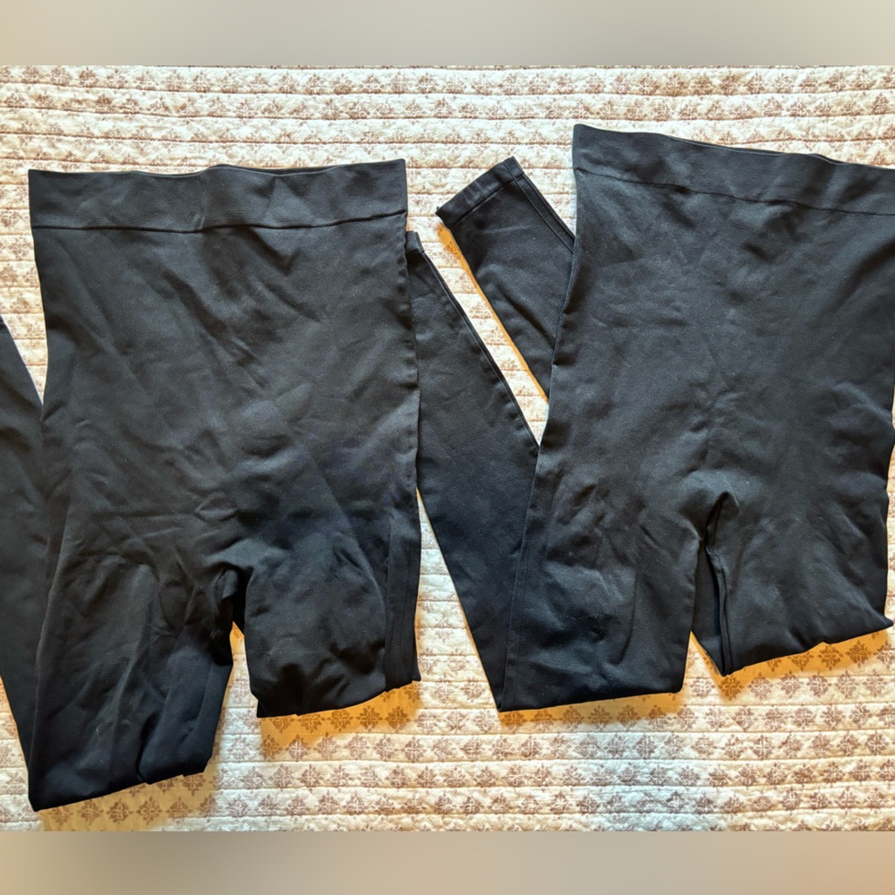 Blanqi Black Maternity Over the belly Leggings Small Medium